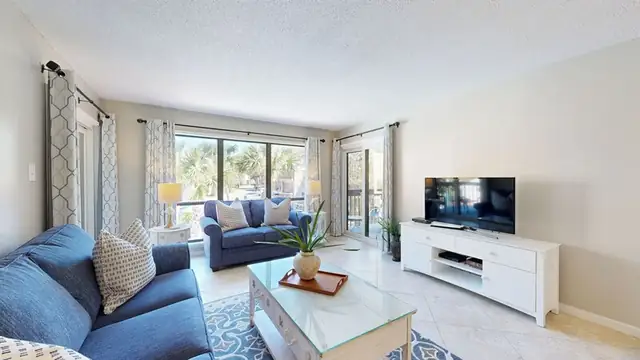 Living room at The Moorings 25